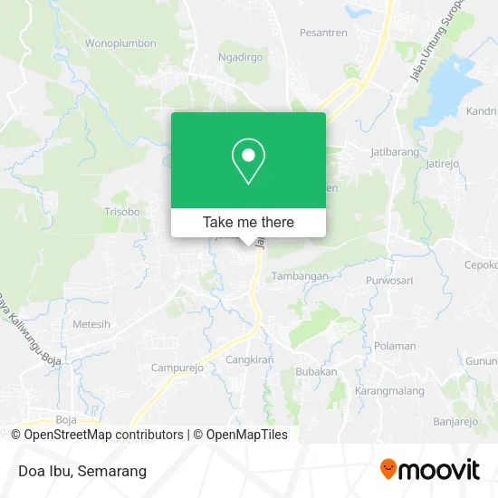 Doa Ibu map