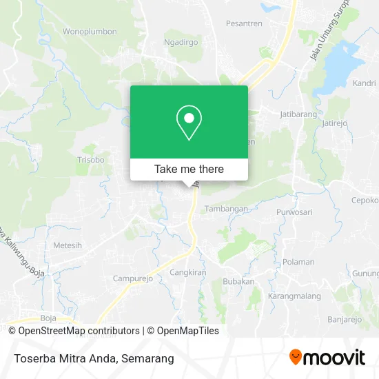 Toserba Mitra Anda map