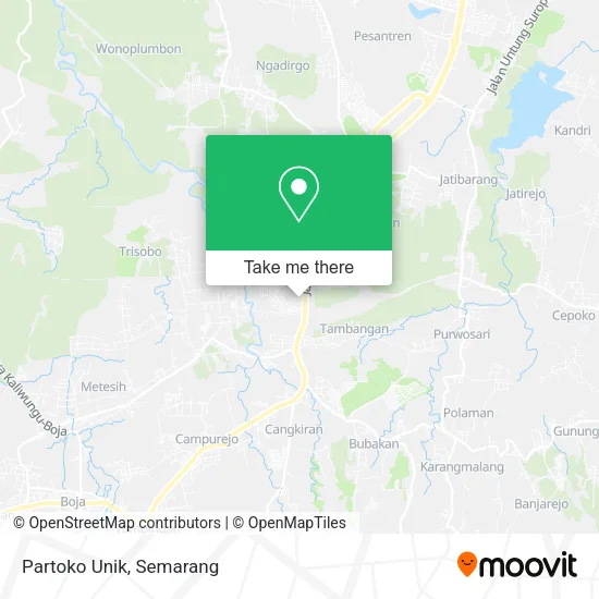 Partoko Unik map