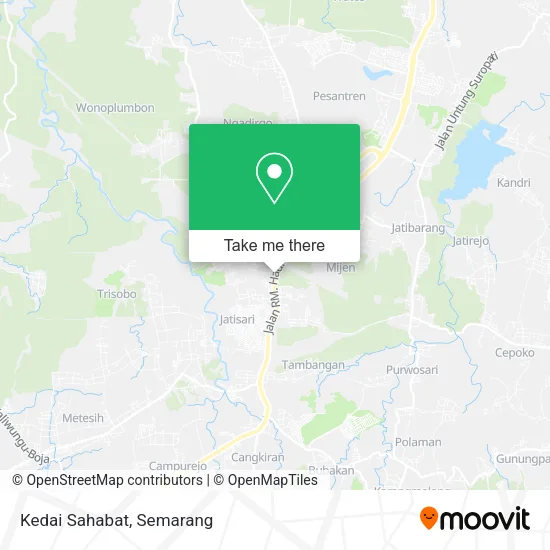 Kedai Sahabat map