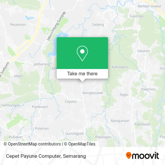 Cepet Payune Computer map