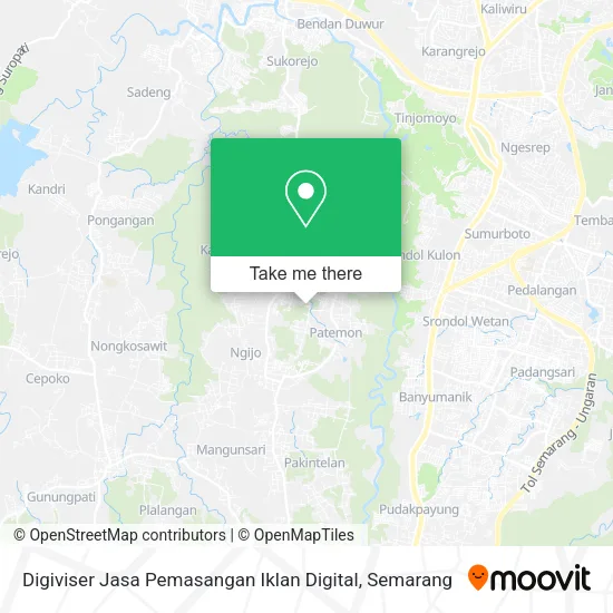 Digiviser Jasa Pemasangan Iklan Digital map