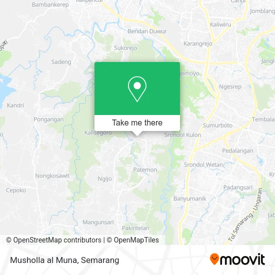 Musholla al Muna map