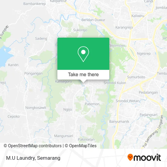 M.U Laundry map