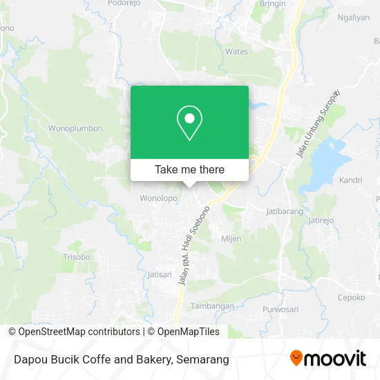 Dapou Bucik Coffe and Bakery map
