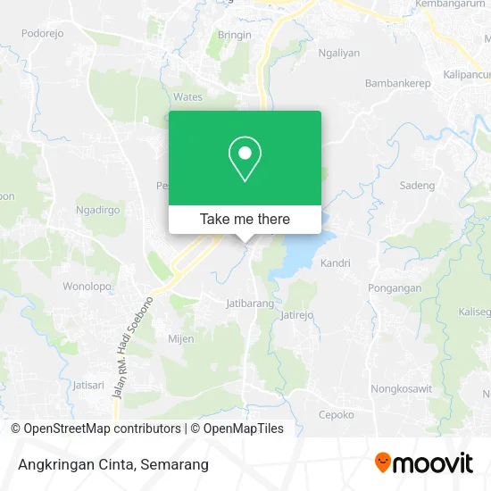 Angkringan Cinta map