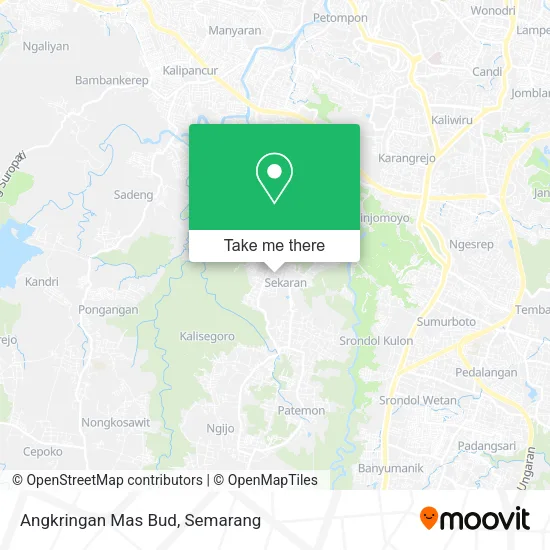 Angkringan Mas Bud map
