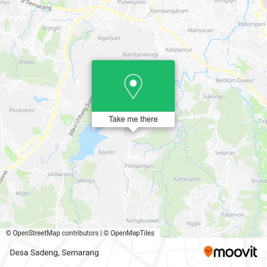 Desa Sadeng map