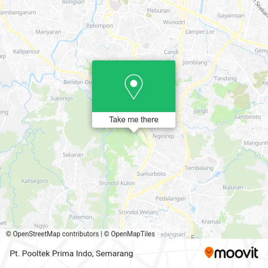 Pt. Pooltek Prima Indo map