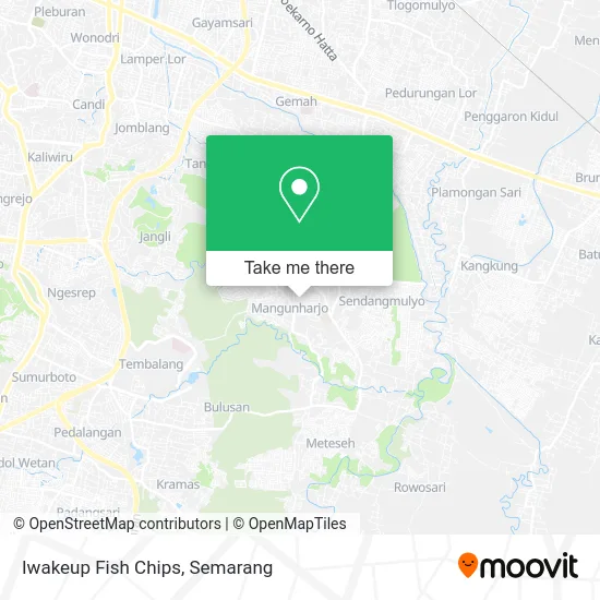 Iwakeup Fish Chips map