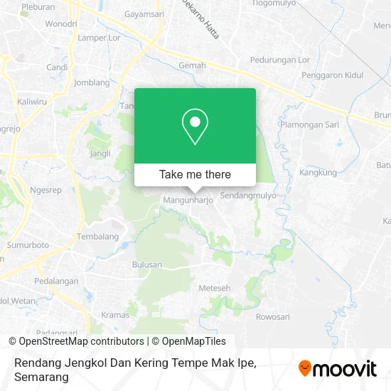 Rendang Jengkol Dan Kering Tempe Mak Ipe map