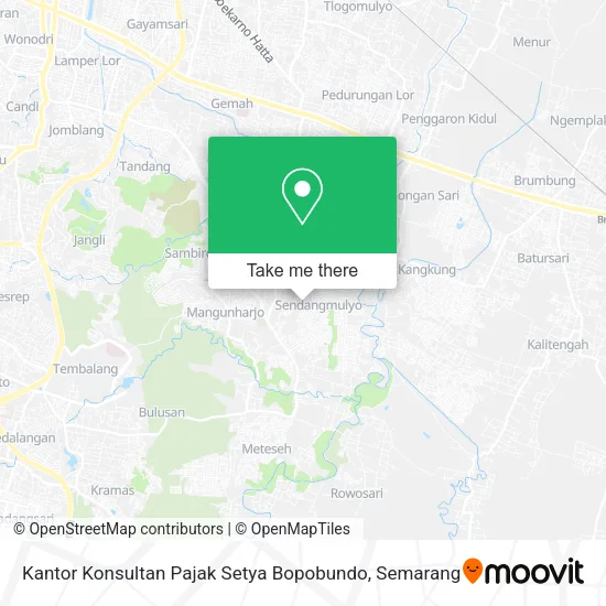 Kantor Konsultan Pajak Setya Bopobundo map