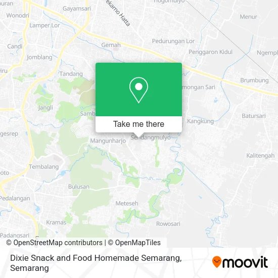 Dixie Snack and Food Homemade Semarang map
