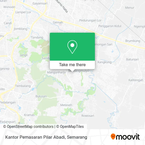 Kantor Pemasaran Pilar Abadi map