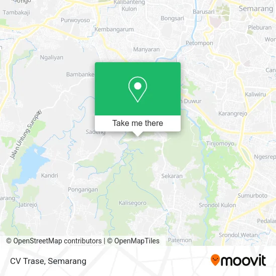 CV Trase map