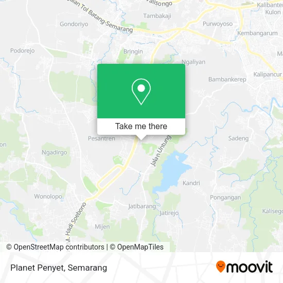Planet Penyet map