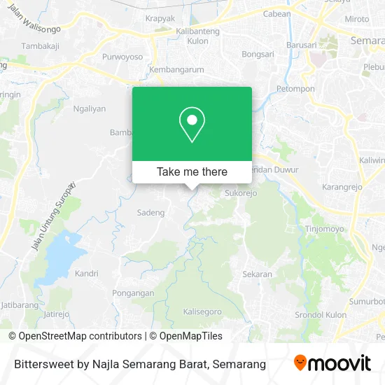 Bittersweet by Najla Semarang Barat map