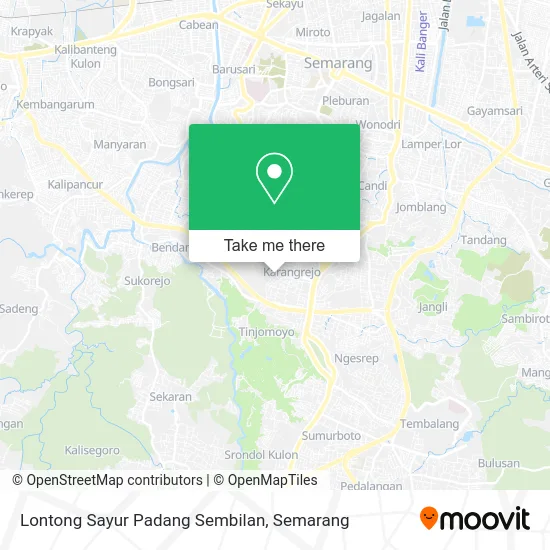 Lontong Sayur Padang Sembilan map