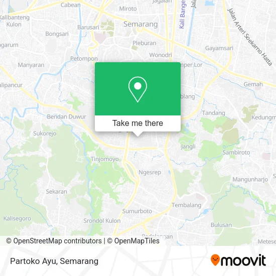 Partoko Ayu map