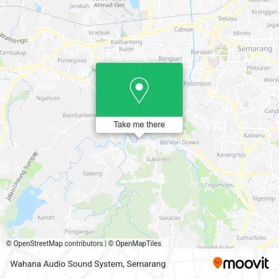 Wahana Audio Sound System map