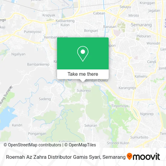 Roemah Az Zahra Distributor Gamis Syari map