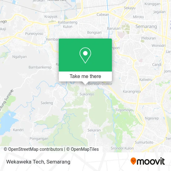 Wekaweka Tech map