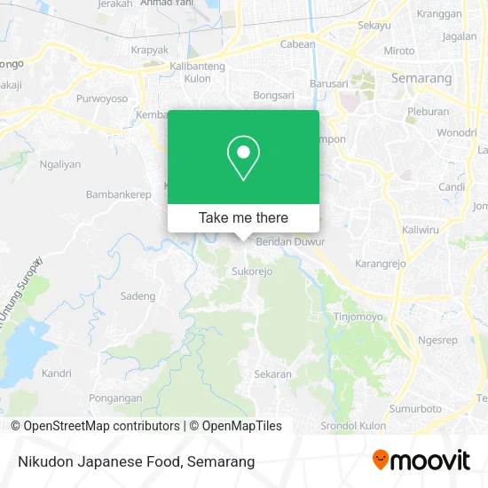 Nikudon Japanese Food map