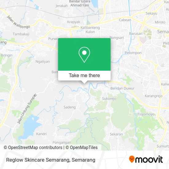 Reglow Skincare Semarang map