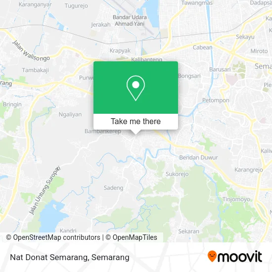 Nat Donat Semarang map