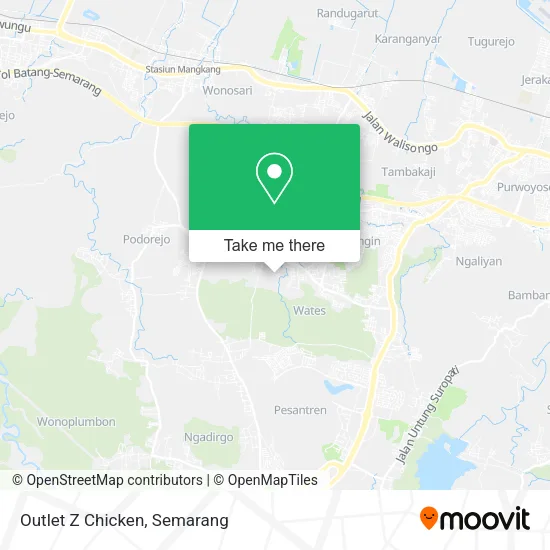 Outlet Z Chicken map