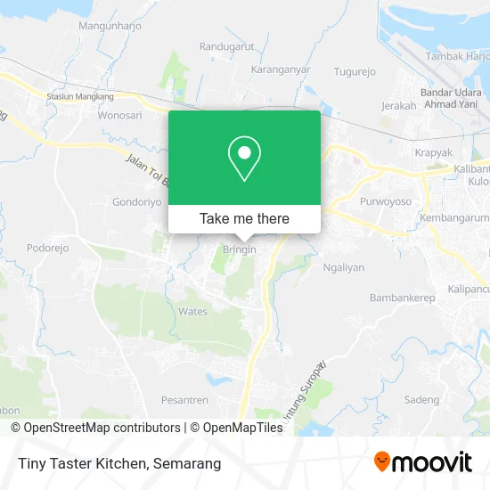 Tiny Taster Kitchen map