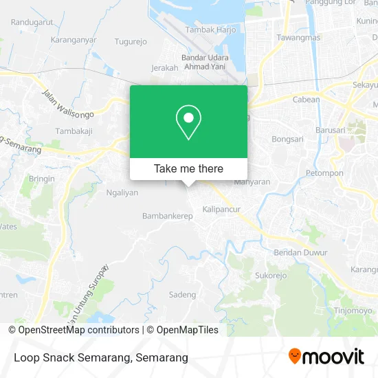 Loop Snack Semarang map