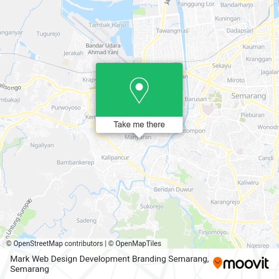 Mark Web Design Development Branding Semarang map