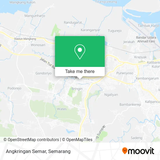 Angkringan Semar map