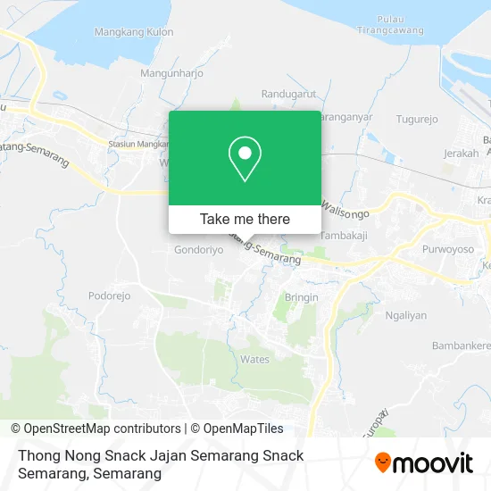 Thong Nong Snack Jajan Semarang Snack Semarang map