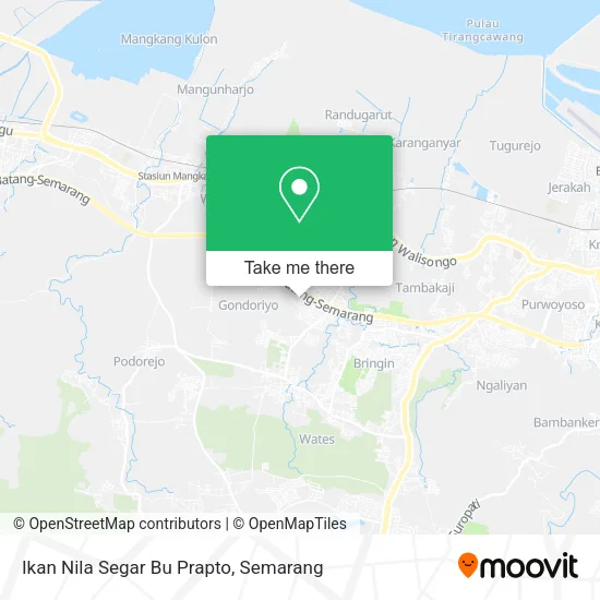 Ikan Nila Segar Bu Prapto map