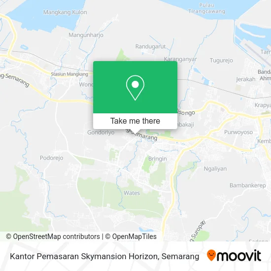 Kantor Pemasaran Skymansion Horizon map
