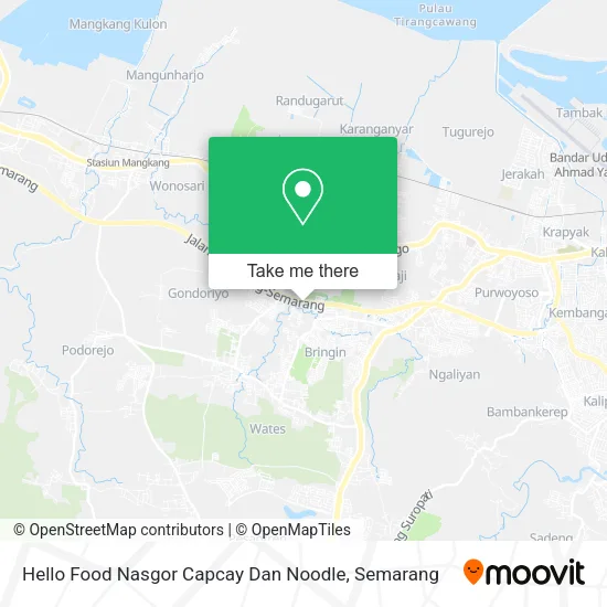 Hello Food Nasgor Capcay Dan Noodle map