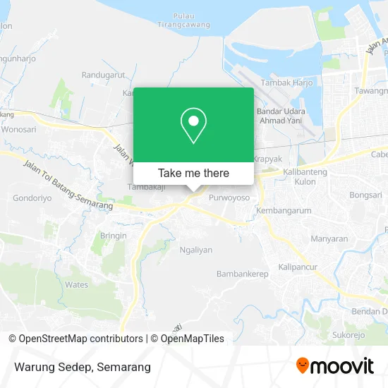 Warung Sedep map