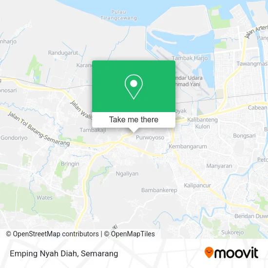 Emping Nyah Diah map