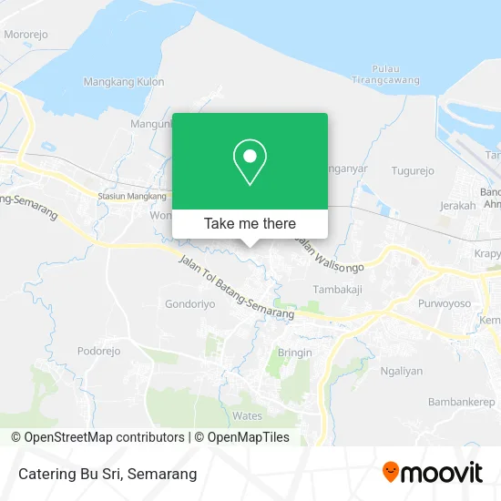 Catering Bu Sri map