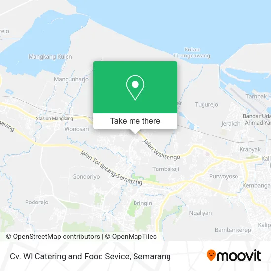 Cv. Wl Catering and Food Sevice map