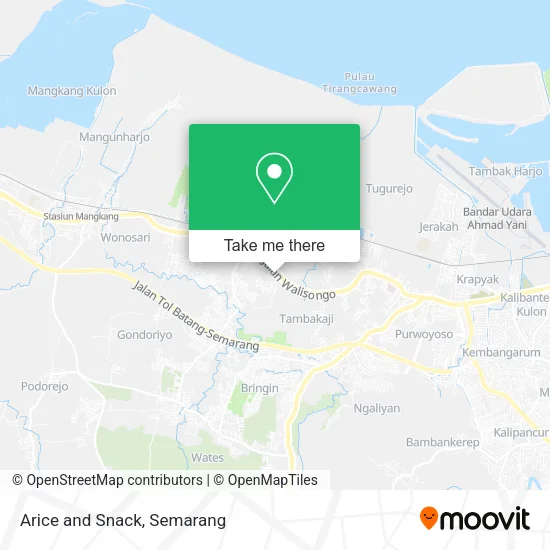 Arice and Snack map