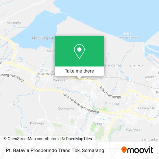 Pt. Batavia Prosperindo Trans Tbk map
