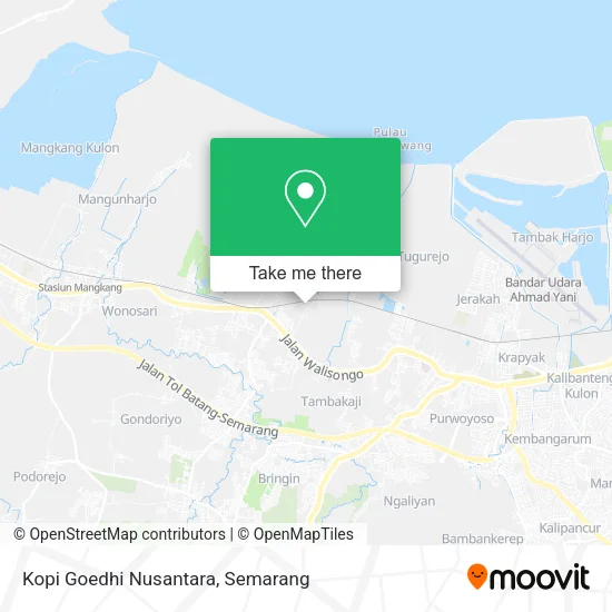 Kopi Goedhi Nusantara map