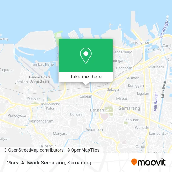 Moca Artwork Semarang map