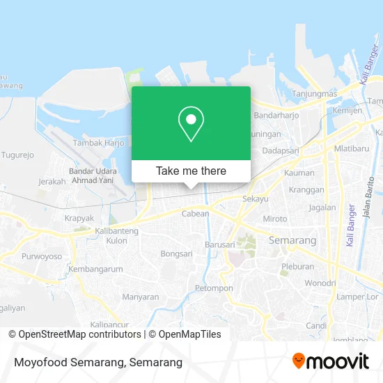 Moyofood Semarang map