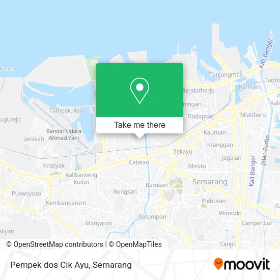 Pempek dos Cik Ayu map