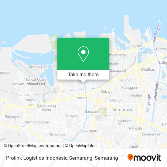 Prolink Logistics Indonesia Semarang map