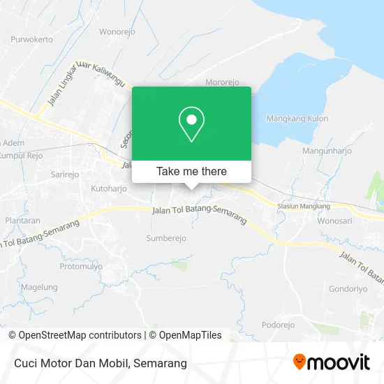 Cuci Motor Dan Mobil map